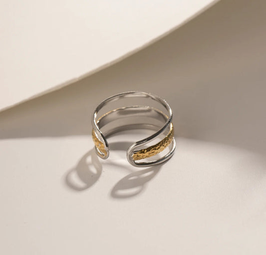 Mixed metal water ring