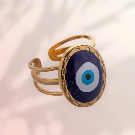 Evil eye ring